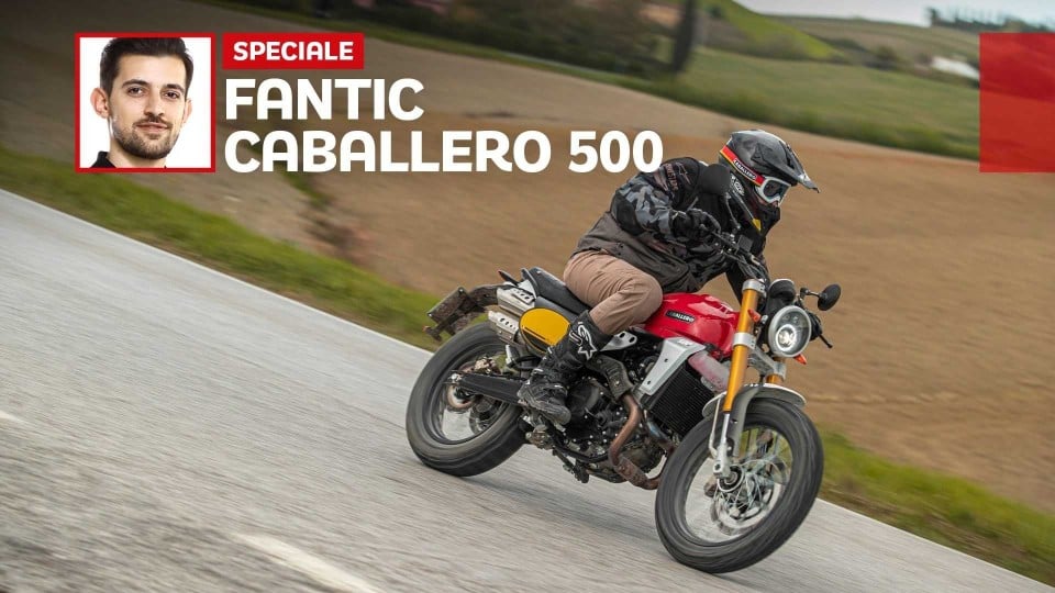 Moto - Test: Fantic Caballero 500 2021: come va la scrambler più venduta in Italia