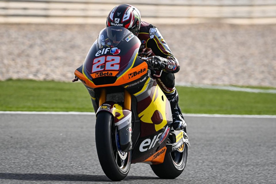 Moto2: FP3: Lowes non fa sconti tra vento e sabbia, 2° Bezzecchi