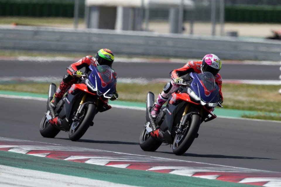 MotoGP: PHOTOS - Capirossi, Iannone, Gramigni: Aprilia stars on track at Misano