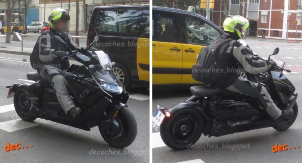 Moto - Scooter: BMW CE 04: la foto spia del prossimo scooter elettrico tedesco