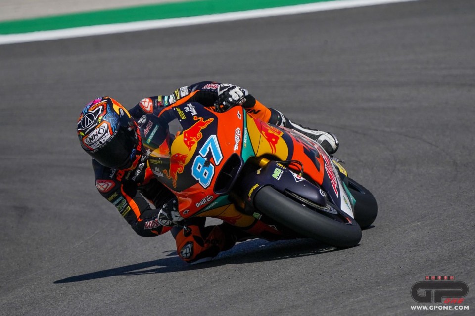 Moto2: FP2: Remy Gardner 1° dopo il tornado al Sachsenring, 3° Di Giannantonio