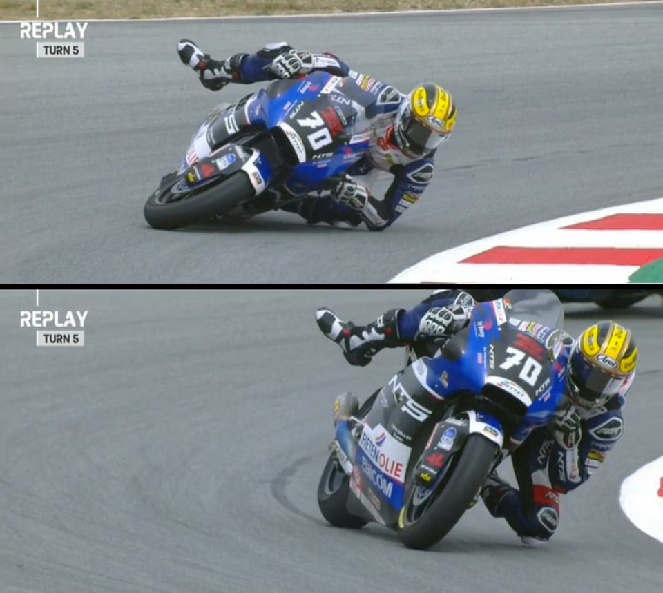 Moto2: VIDEO - Baltus and the Marquez-style save: 'I was inspired by Marc'
