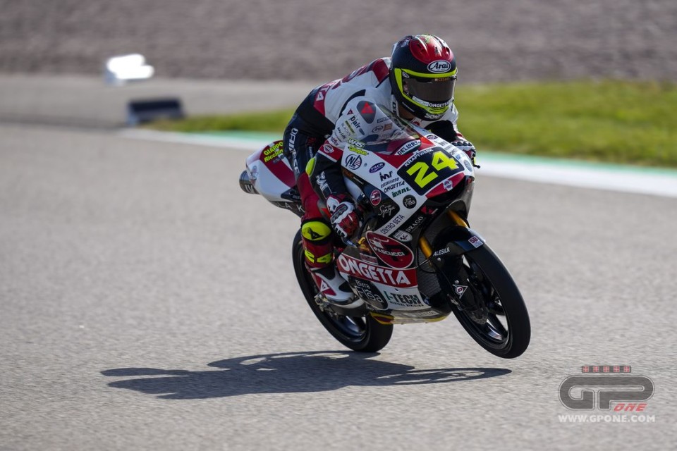 Moto3: Assen: Per Suzuki 1° posto e una caduta nelle FP2 segnate dalla pioggia