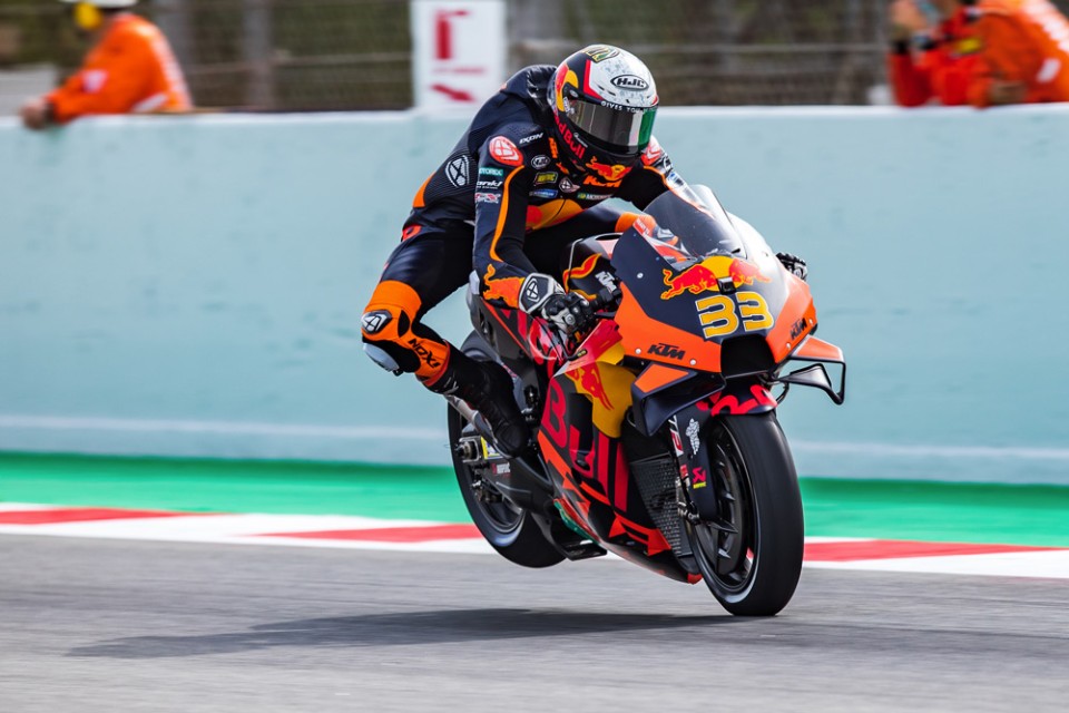 MotoGP: Binder: “I feel the negative aspects of the new KTM frame in Barcelona”