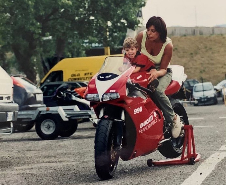 MotoGP: Il sogno di Di Giannantonio: bambino sulla 996, pilota sulla Ducati MotoGP