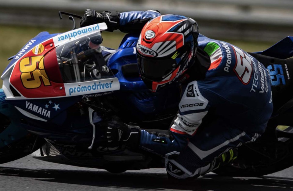 SBK: Massimo Roccoli wildcard a Misano nella Supersport con Yamaha YZF-R6