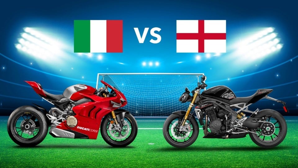 Moto - News: Euro 2020, Italia vs Inghilterra: in finale giocano le moto
