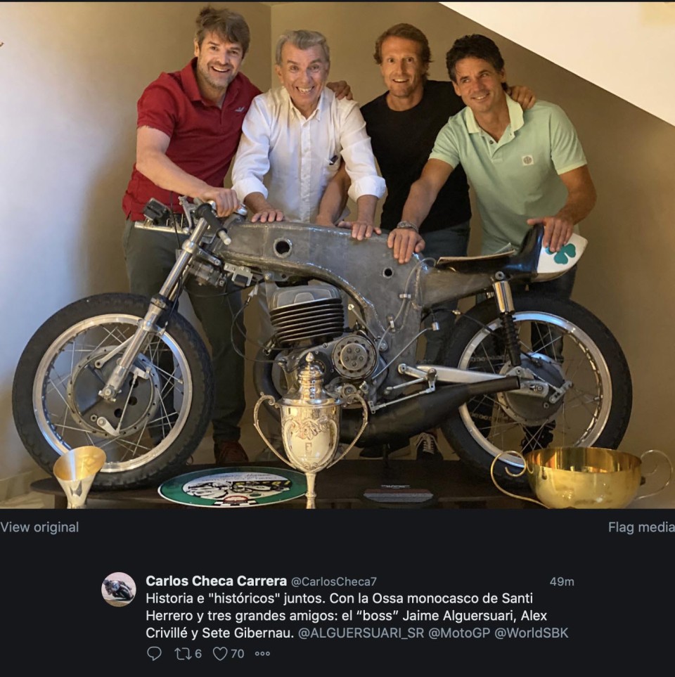 News: Checa, Alguersuari, Gibernau and Criville and the Ossa: five myths of Spain