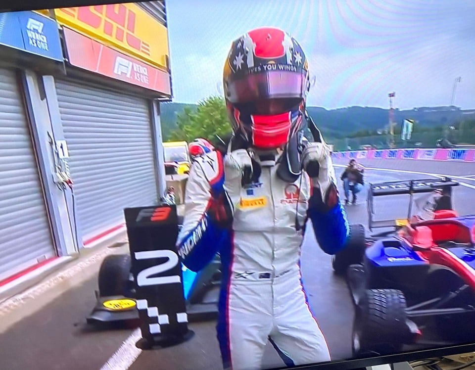 Auto - News: Jack Doohan come Remy Gardner: vince a Spa in F.3 e punta al titolo