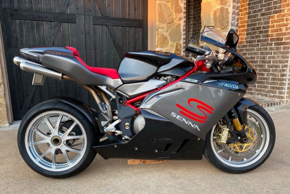 Moto - News: MV Agusta F4 Senna: uno dei 300 esemplari è all'asta