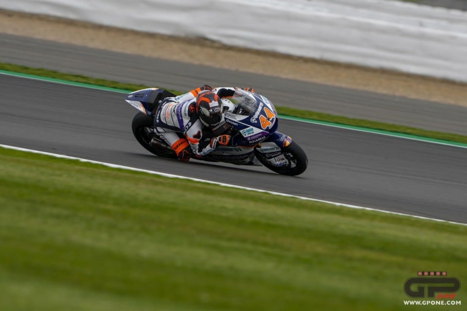 Moto2: Silverstone: Canet firma il nuovo record della pista, 5° Di Giannantonio