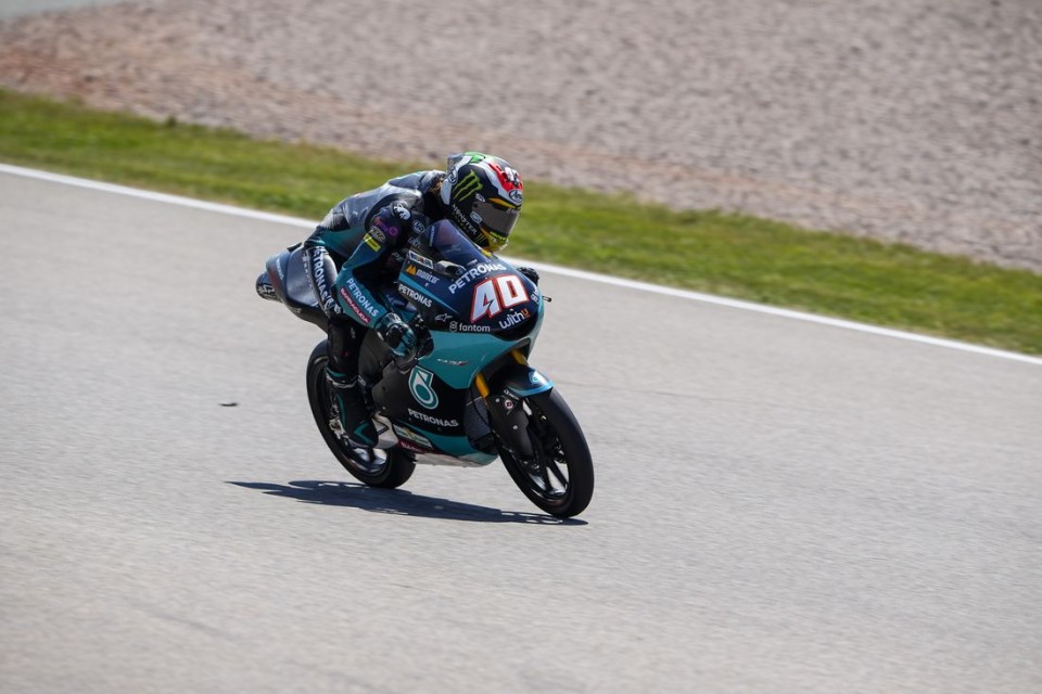 Moto3: GP d'Austria: la pioggia ferma le FP2, Binder rimane in testa