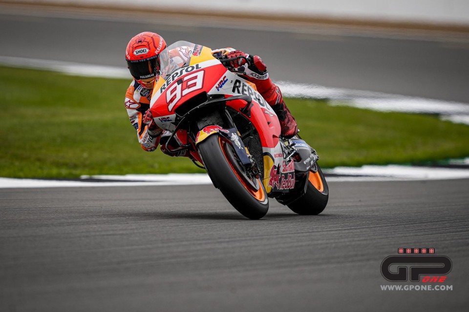 MotoGP: Marquez: “I got sand in my eyes in the fall, they were tearing up in the FP2”