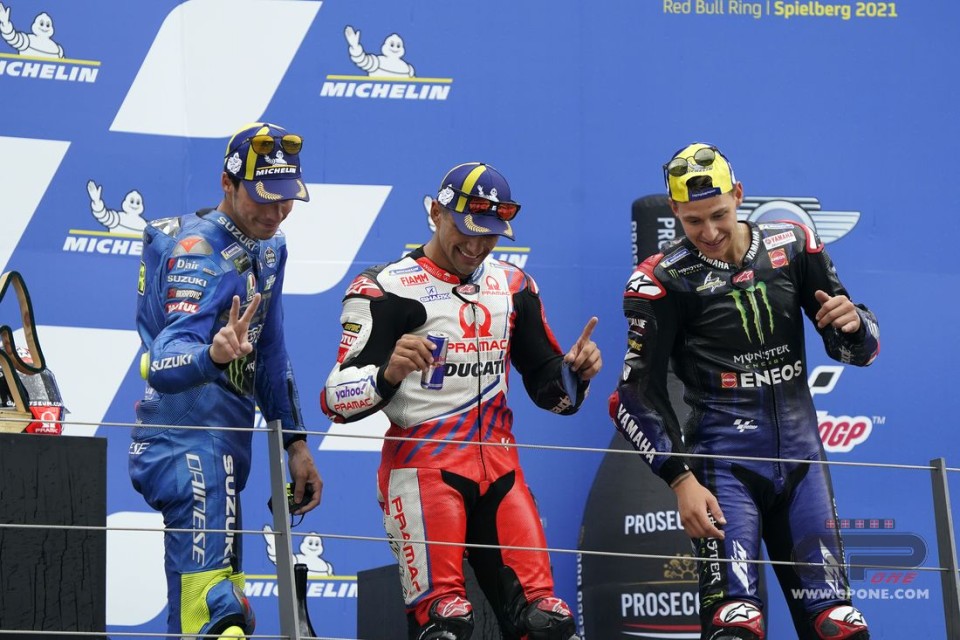 MotoGP: La giovane MotoGP: Martin, Mir e Quartararo battuti da Stoner & C.