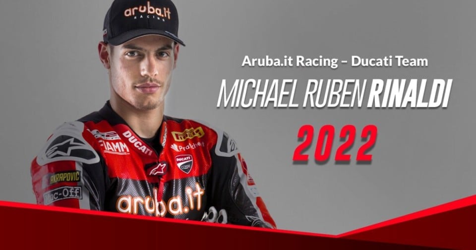 SBK: Michael Rinaldi affiancherà Alvaro Bautista in Ducati nel 2022