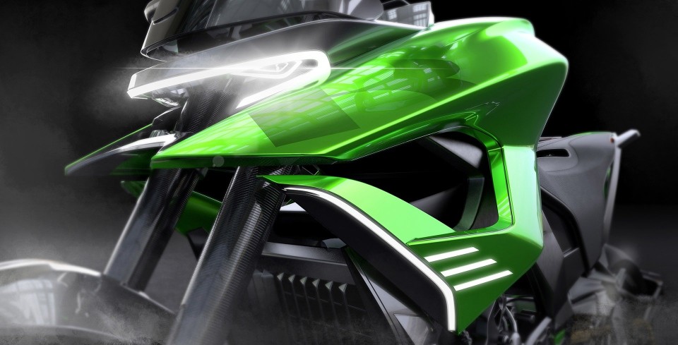 Moto - News: Kawasaki: nel futuro moto adattive che si trasformano