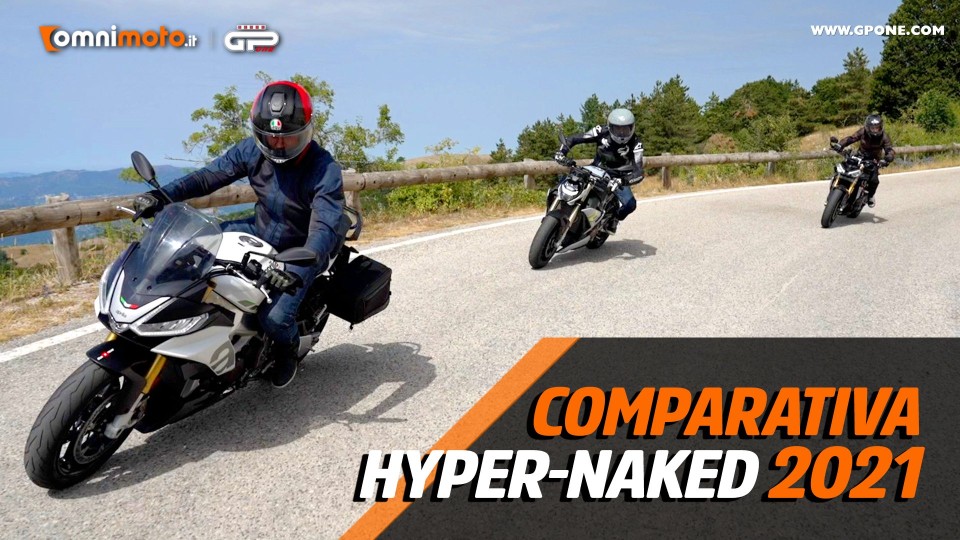 Moto - Test: Comparativa Hyper-Naked 2021: Tuono V4 vs Speed Triple vs S 1000 R