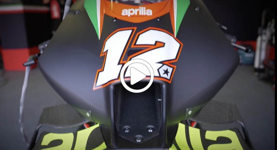 MotoGP: Il video del debutto di Vinales sulla Aprilia RS-GP a Misano