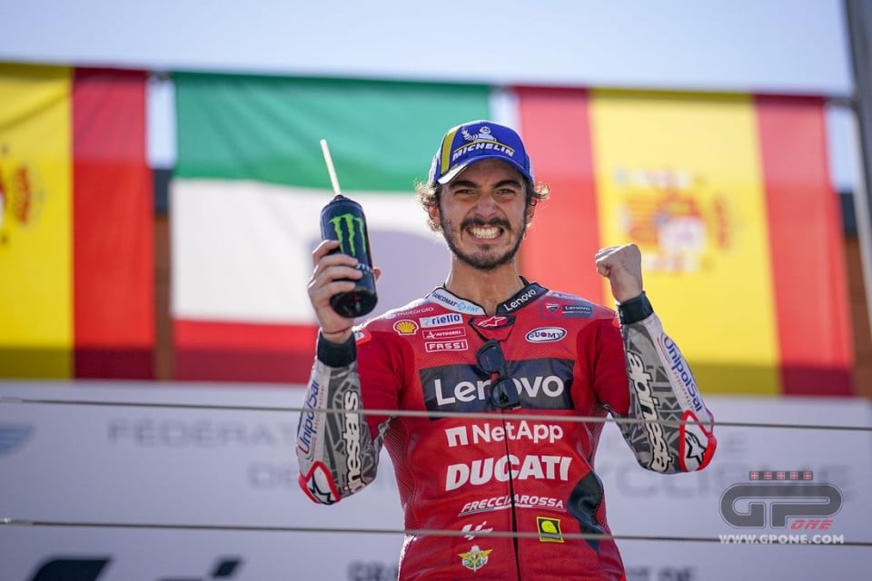MotoGP: Bagnaia: "La vittoria di Aragon mi ha dato la carica giusta per Misano"
