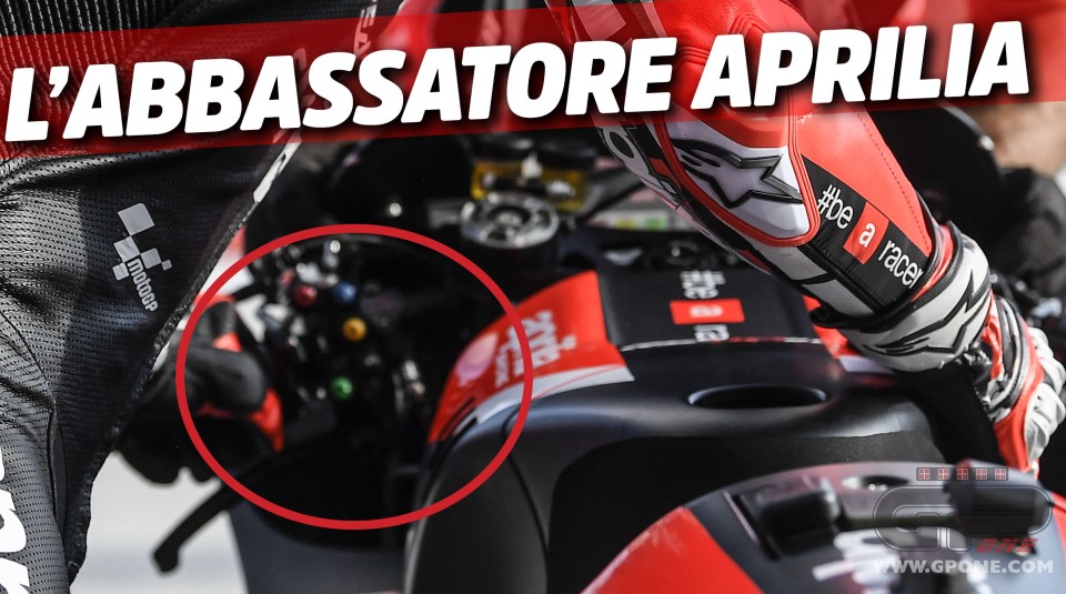 MotoGP: VIDEO - Il nuovo abbassatore Aprilia: un prototipo sulla moto di Espargarò