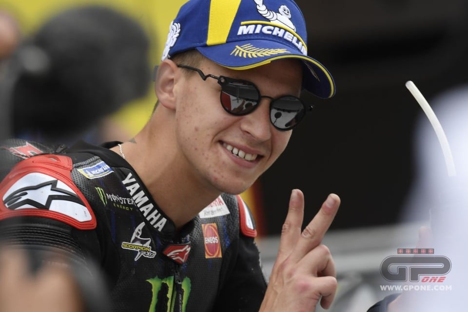MotoGP: Quartararo: "io, solo, in mezzo alle Ducati: è stata la mia miglior gara"