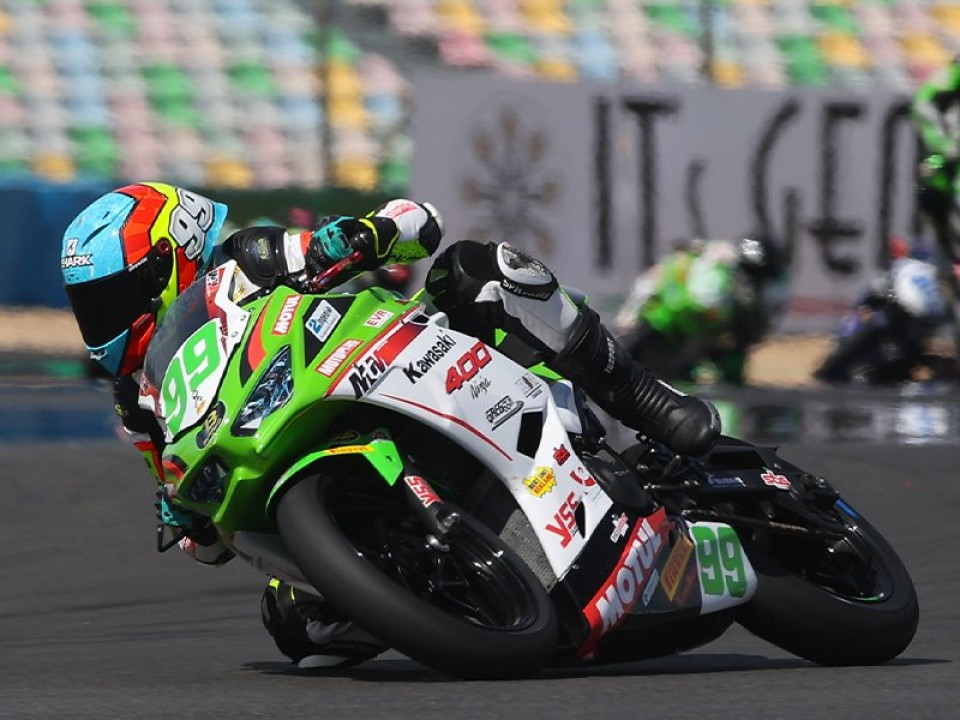 SBK: SSP300, Huertas fa il bis a Magny-Cours. Booth-Amos ancora 2°