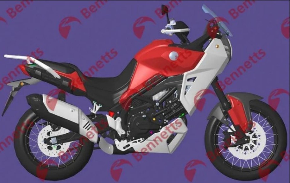 Moto - News: Benelli brevetta una adventure da 650 cc: sfida a XCape e Tuareg 660?