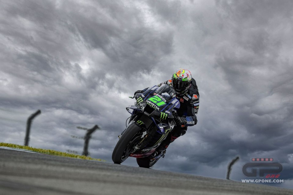 MotoGP: Morbidelli: "I was riding only with my arms, it was very hard"