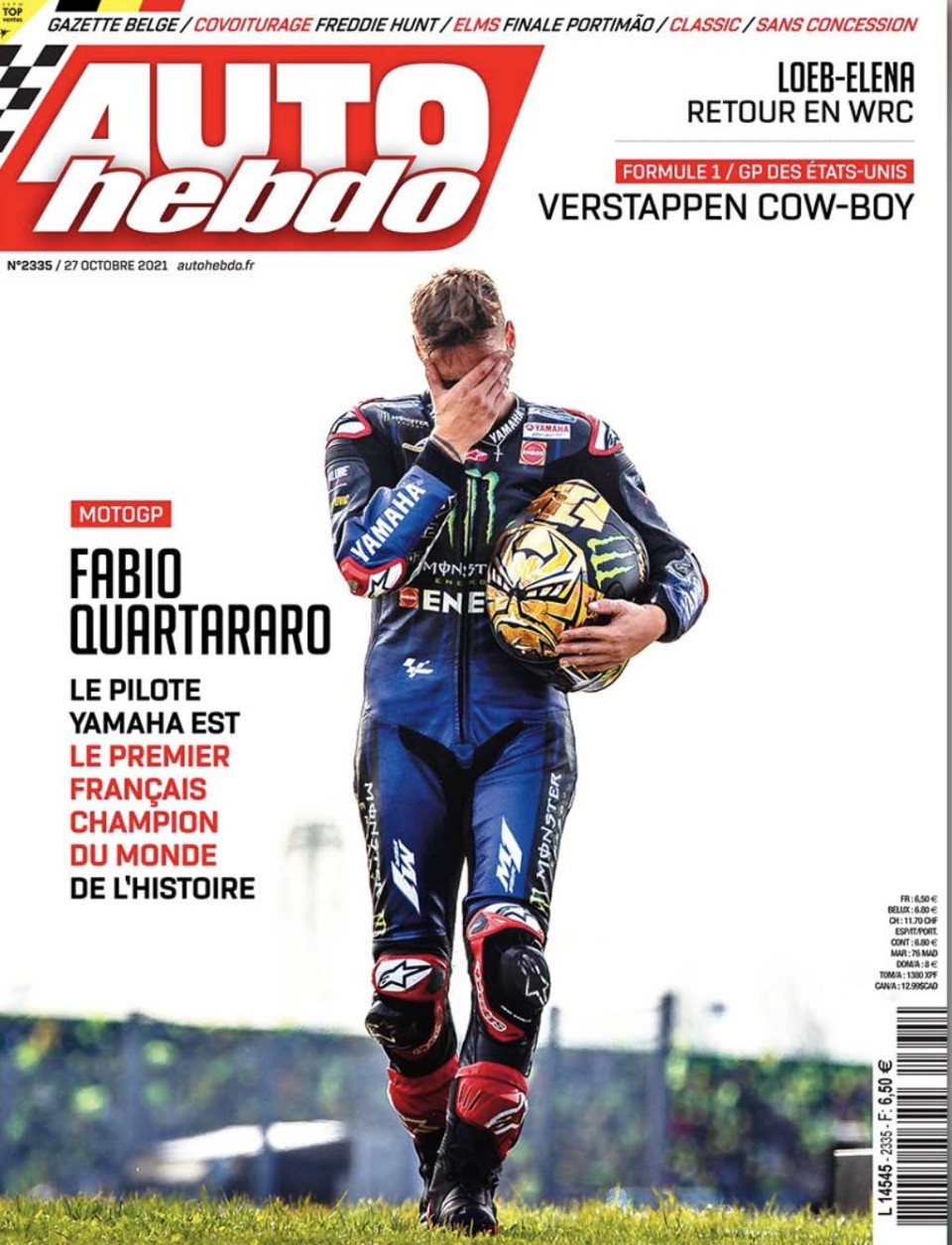 MotoGP: France honors Fabio Quartararo, the humble champion