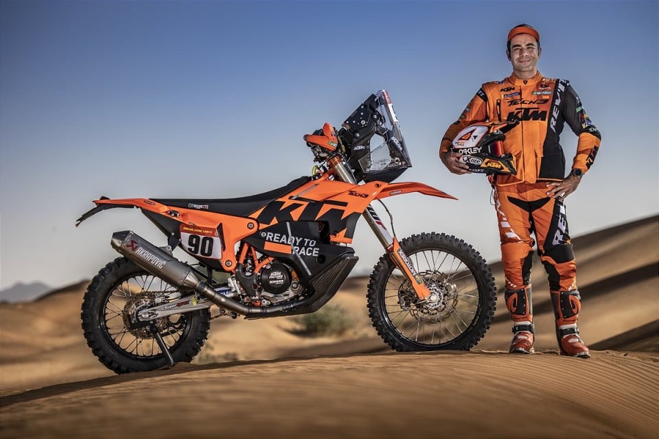 Dakar: Petrucci confirmed in KTM line-up for the 2022 Dakar after saying goodbye to MotoGP