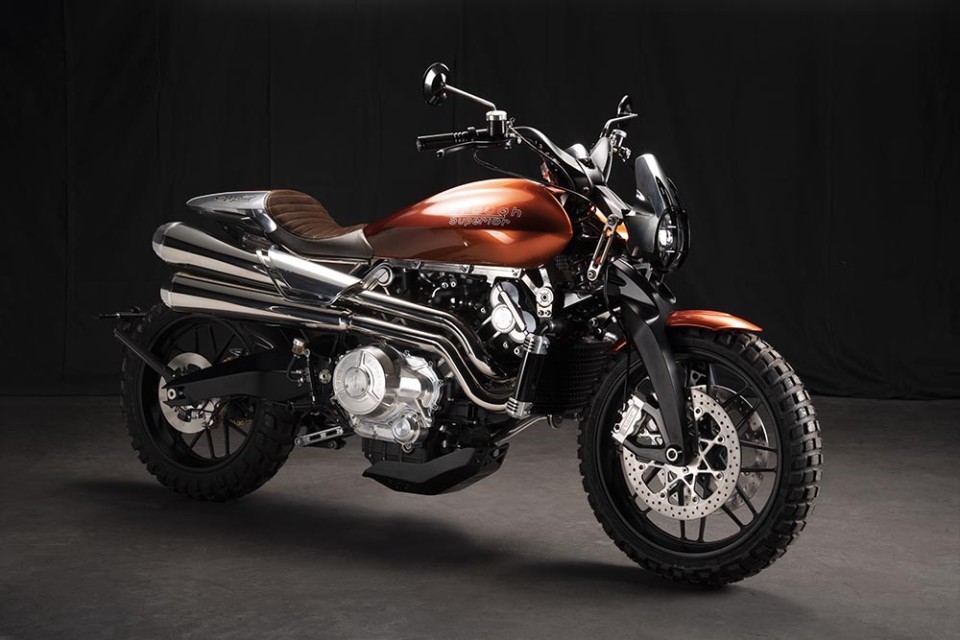 Moto - News: Brough Superior Lawrence Nefud: scrambler hollywoodiana da 65mila euro