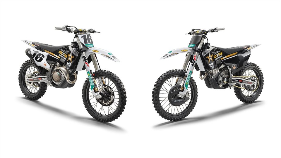 Moto - News: Husqvarna Motorcycles FC 250 ed FC 450 Rockstar Edition 2022