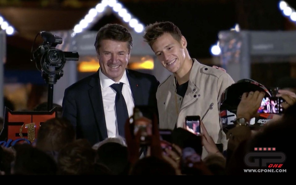 MotoGP: Quartararo turns on the Christmas lights of Nice thanks to Mayor Estrosi