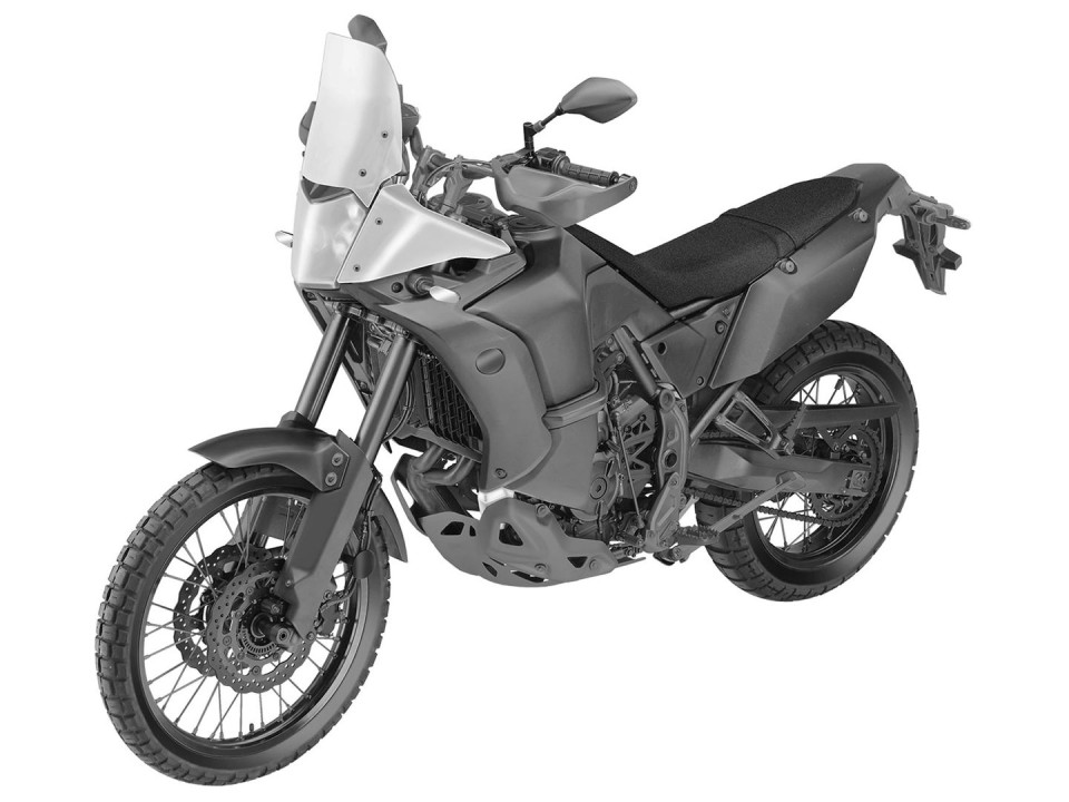 Moto - News: Yamaha Ténéré 700 Raid 2022: i brevetti svelano nuovi dettagli