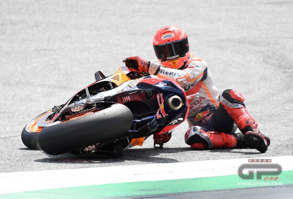 MotoGP: L'ANALISI - Campionato cadute: il miglior Lecuona non batte Marquez