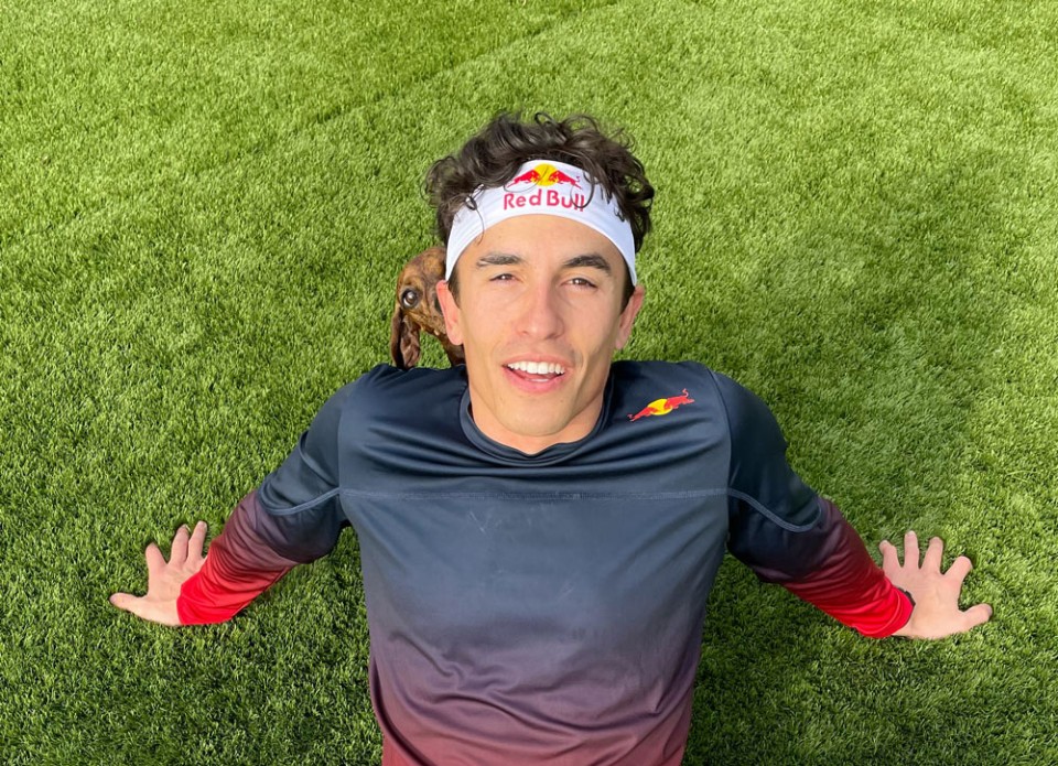 MotoGP: Marquez back training: photo of his 'preseason' on social media