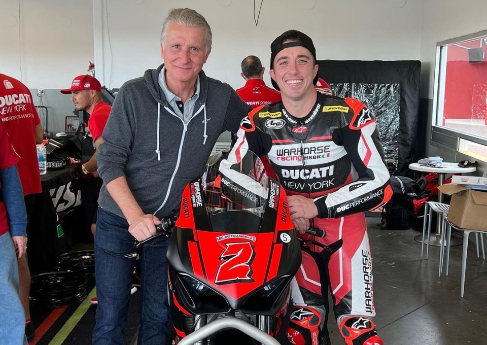 SBK: Ciabatti vola a Daytona per il primo test della Ducati V2 nel MotoAmerica