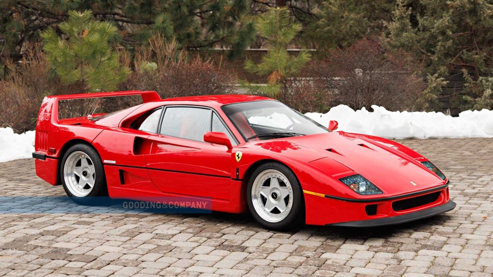 Auto - News: Aste da capogiro: una Ferrari F40 in vendita con soli 5.843 km