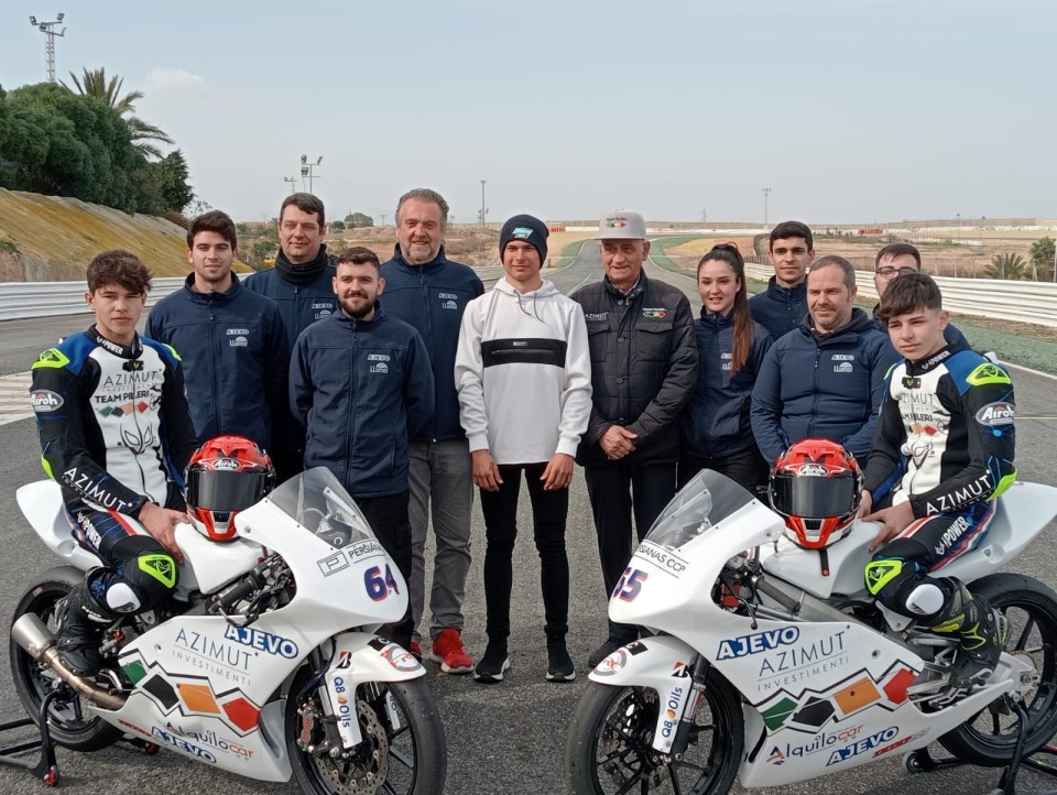 Moto3: Il team Pileri torna in pista con Fabiano Fiaccabrino ed Enej Krsevan