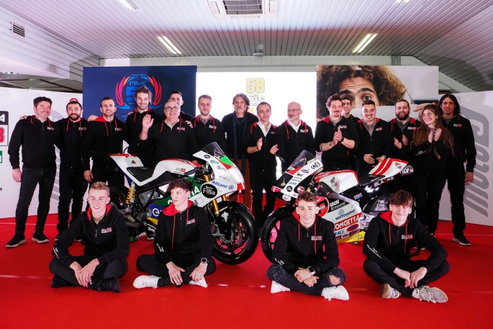 Moto3: Misano: Paolo Simoncelli inaugura il 2022 del Team SIC58 Squadra Corse