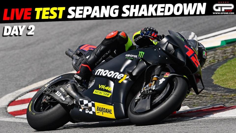 MotoGP: LIVE - The live broadcast of day 2 of the Shakedown from the Sepang track