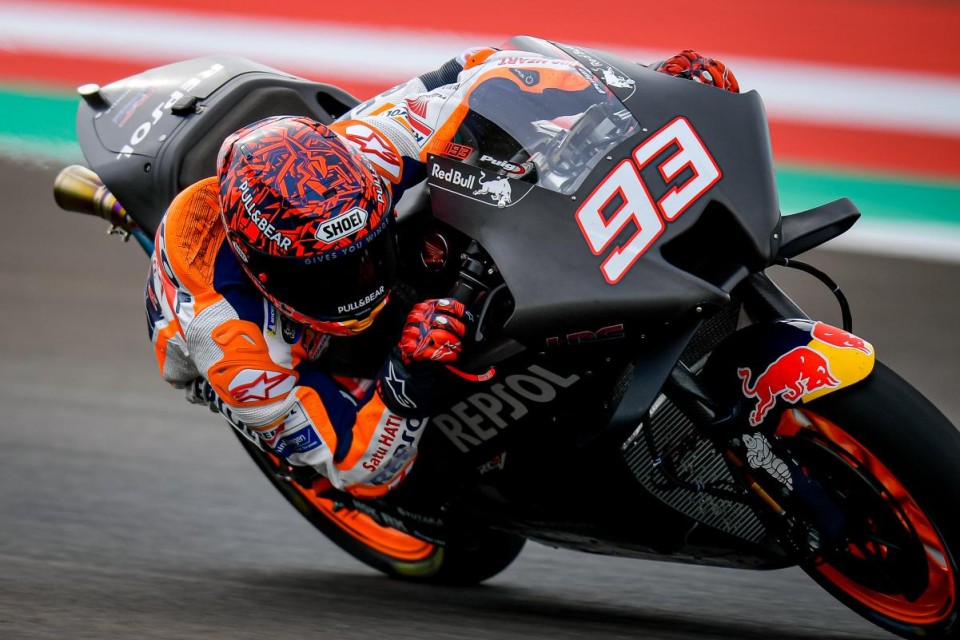 MotoGP: Marquez: “contano le sensazioni: sto iniziando a sentire la Honda mia”