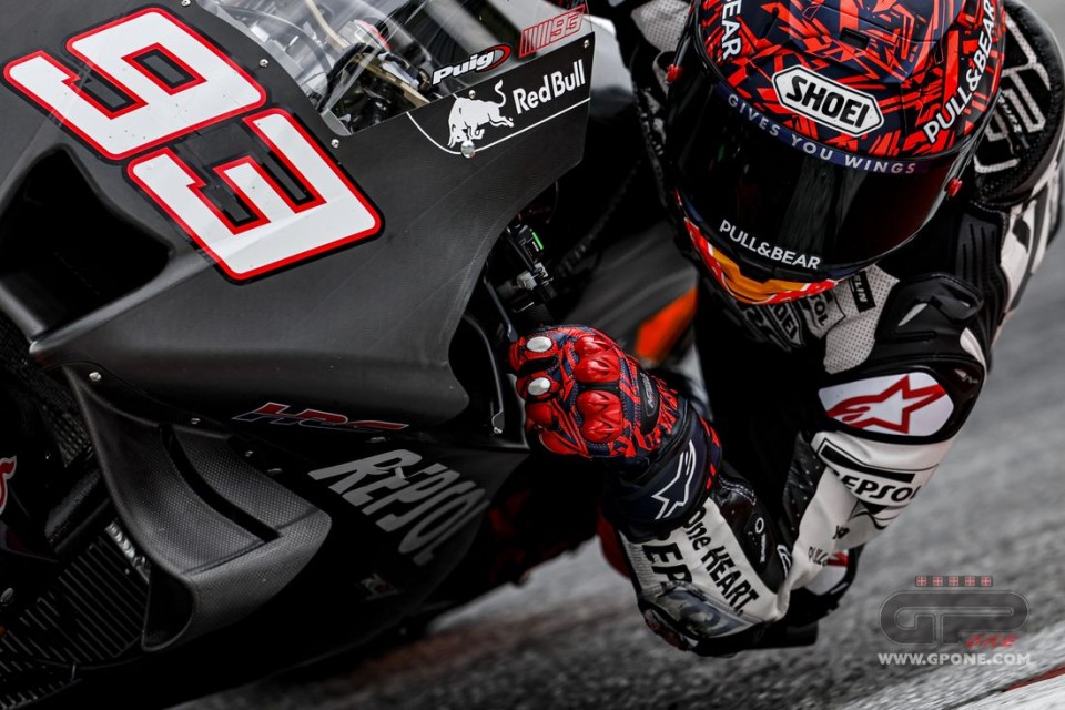 MotoGP: Marquez: "Per ora il limite non è la nuova Honda ma il mio corpo"