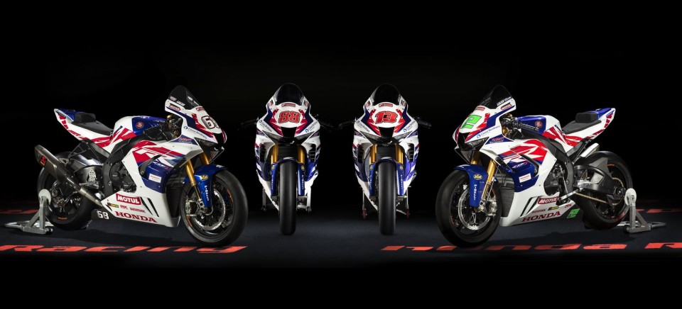 SBK: Livrea stellare di Honda Racing UK per il British Superbike 2022