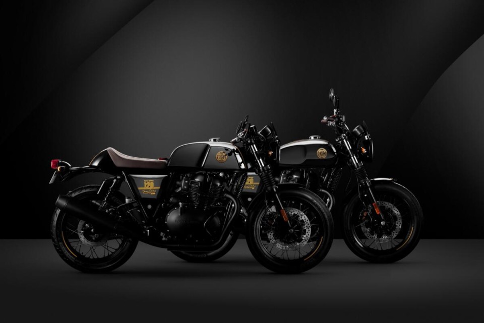 Moto - News: Royal Enfield: 120 anni con le Interceptor e Continental GT Anniversary