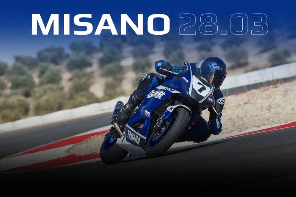 Moto - News: Il 28 marzo Misano si tinge di blu con Yamaha