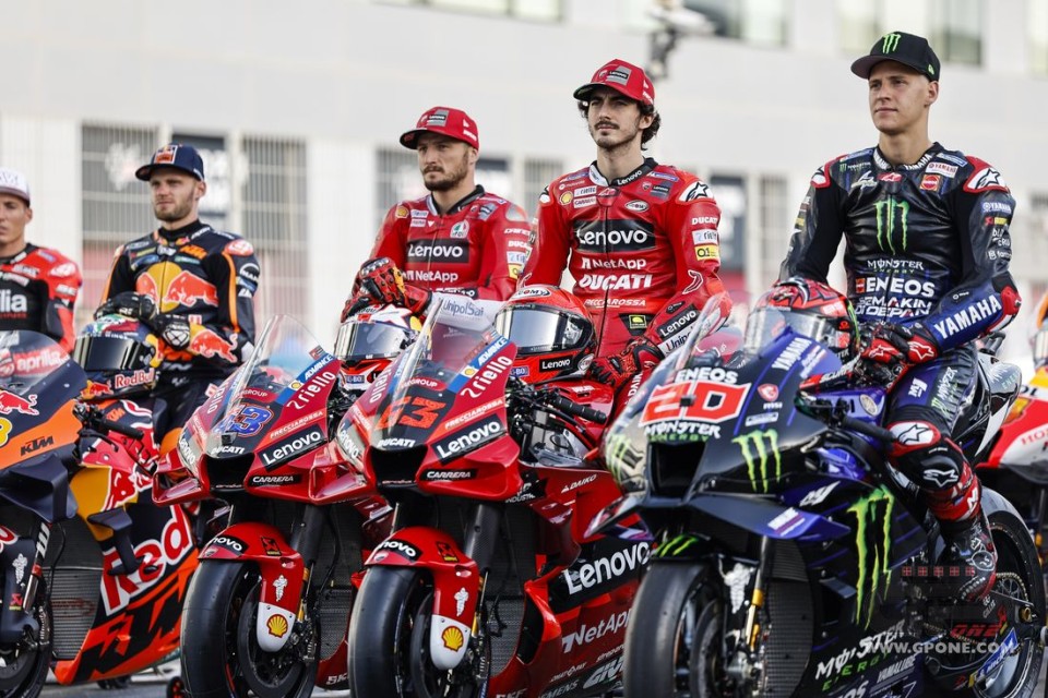 MotoGP: Bagnaia sceglie il motore 'ibrido': omologato il V4 2022 con parti 2021