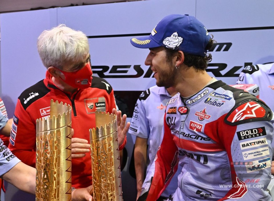 MotoGP: Gigi Dall 'Igna: "Bastianini won as champion, we’ll help him"