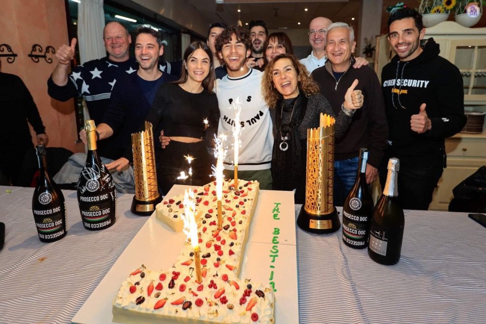 MotoGP: Gresini and Ducati: Partying with Bastianini after Qatar!