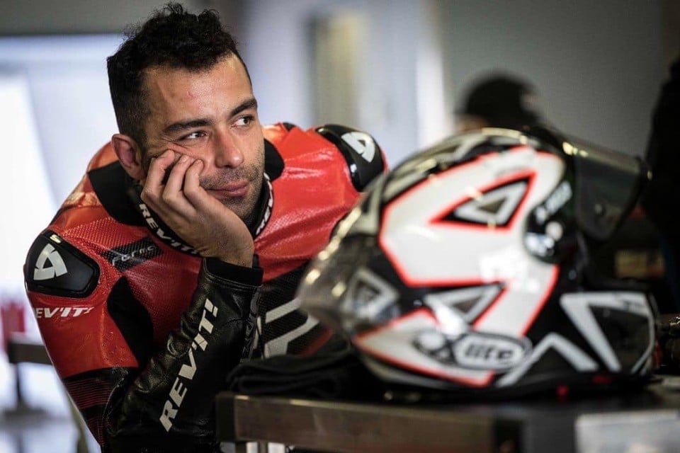 SBK: Misano: test a rischio per Petrucci, causa frattura del collaterale